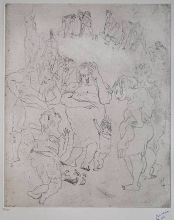 161 - La Cruche Cassee by Jules Pascin Pricing Limited Edition Print image