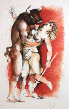 Eros Minos : Pour Que Le Feu Eclaire... by Manolo Ruiz Pipo Pricing Limited Edition Print image