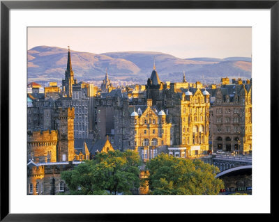 Skyline Of Edinburgh, Scotland by Doug Pearson Pricing Limited Edition Print image