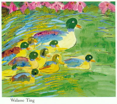 Ten Yellow Ducks by Walasse Ting Pricing Limited Edition Print image