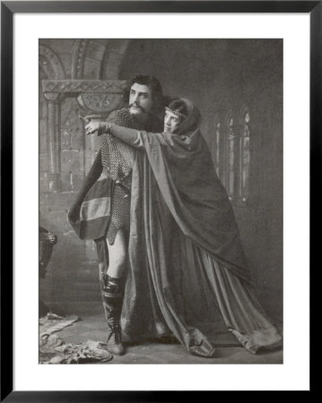 Matheson Lang As Macbeth And Hilda Britton As Lady Macbeth by Ellis & Walery Pricing Limited Edition Print image