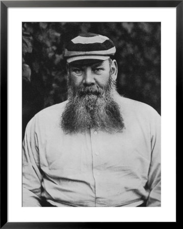 Portrait Of W G Grace by F.T. Beeson Pricing Limited Edition Print image