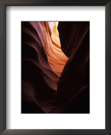 Narrow Slot Canyon Glows With Reflected Sunlight by Bill Hatcher Pricing Limited Edition Print image