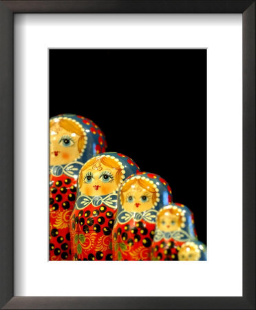 Russian Handicrafts, Matrushka Nesting Dolls by Cindy Miller Hopkins Pricing Limited Edition Print image