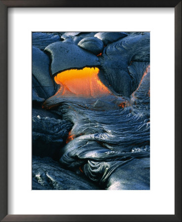 Hot Lava Flows From A Volcano by Marc Moritsch Pricing Limited Edition Print image