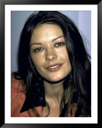Actress Catherine Zeta Jones by Dave Allocca Pricing Limited Edition Print image