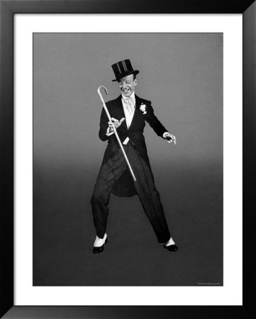 Dancer Fred Astaire Clad In Puttin' On The Ritz Number For The Movie Blue Skies by Bob Landry Pricing Limited Edition Print image
