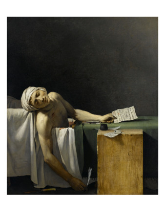 The Death Of Marat by Jerome Martin Langlois Pricing Limited Edition Print image