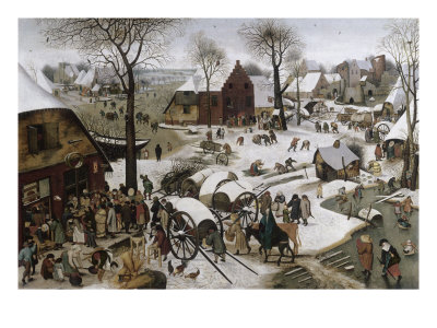 Census At Bethlehem by Pieter Bruegel The Elder Pricing Limited Edition Print image