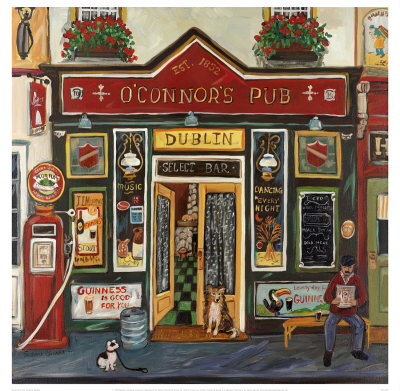 O'connor's Pub by Suzanne Etienne Pricing Limited Edition Print image