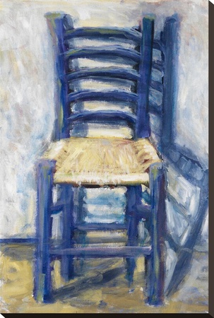 Blue Chair by Nicole Etienne Pricing Limited Edition Print image