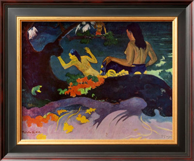 Fatata Te Miti, 1892 by Paul Gauguin Pricing Limited Edition Print image