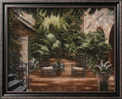 Courtyard In New Orleans I by Betsy Brown Pricing Limited Edition Print image