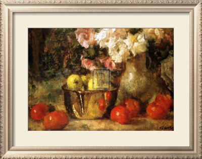Still Life With Fruits And Flowers by Jean Laudry Pricing Limited Edition Print image