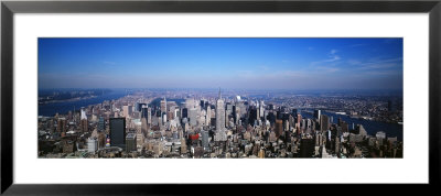 Aerial View, New York City, Nyc, New York State, Usa by Panoramic Images Pricing Limited Edition Print image
