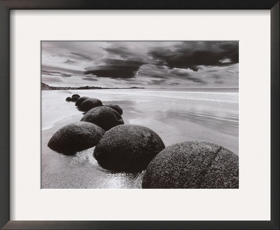 Boulders On The Beach by L. Dixon Pricing Limited Edition Print image