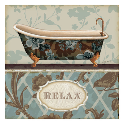 Bathroom Bliss I by Lisa Audit Pricing Limited Edition Print image