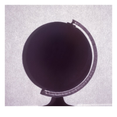 Silhouette Of A Globe by Images Monsoon Pricing Limited Edition Print image