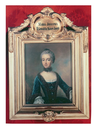 Maria Josepha Of Bavaria Second Wife Of Joseph Ii by Jean-Etienne Liotard Pricing Limited Edition Print image