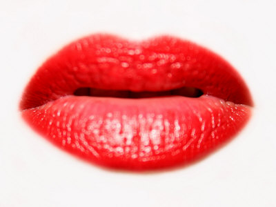 Close Up Of Womans Lips by Ilona Wellmann Pricing Limited Edition Print image
