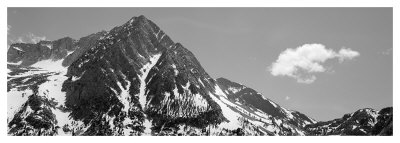 Yosemite Tioga Peak Black And White I by Danny Burk Pricing Limited Edition Print image