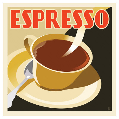 Deco Espresso I by Richard Weiss Pricing Limited Edition Print image