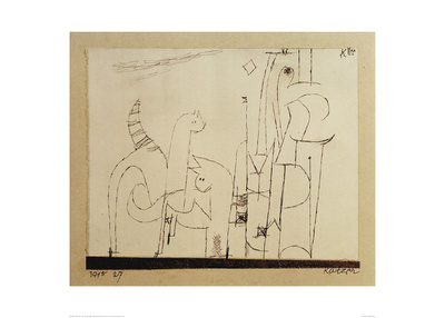 Cats by Paul Klee Pricing Limited Edition Print image
