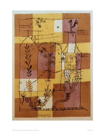 Hoffmanesque Scene by Paul Klee Pricing Limited Edition Print image