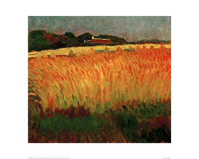 Corn Field Near Carantec by Alexej Von Jawlensky Pricing Limited Edition Print image