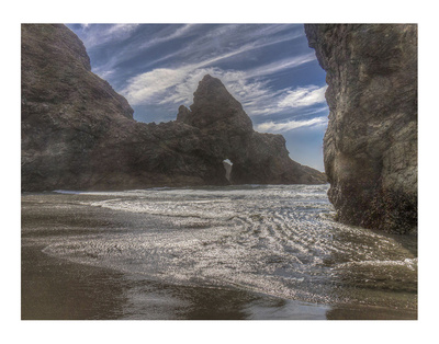 Myers Creek Beach 3 by Michael Polk Pricing Limited Edition Print image