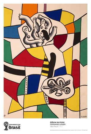 São Paulo by Fernand Leger Pricing Limited Edition Print image