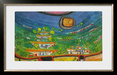 Hanging Houses by Friedensreich Hundertwasser Pricing Limited Edition Print image