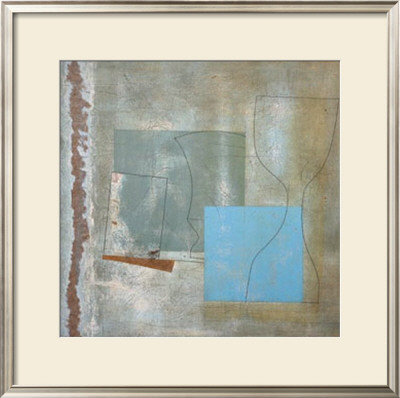 Green Goblet And Blue Square, C.1961 by Ben Nicholson Pricing Limited Edition Print image