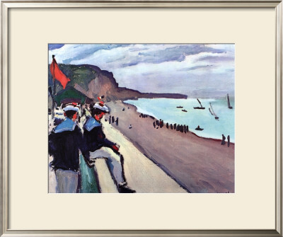 Beach Of Fecamp by Pierre Albert Marquet Pricing Limited Edition Print image