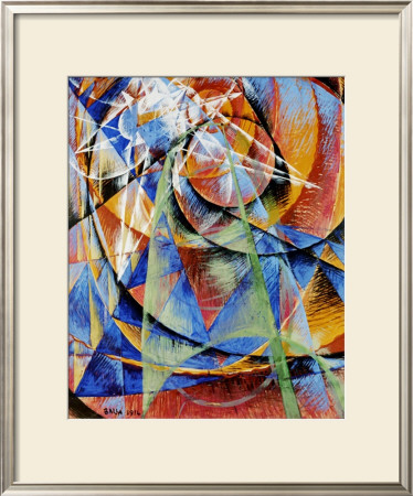Mercury Passing Before The Sun by Giacomo Balla Pricing Limited Edition Print image