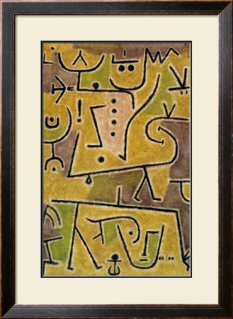 Rote Weste, 1938 by Paul Klee Pricing Limited Edition Print image
