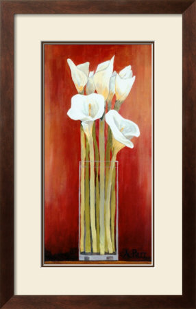 Calla On Red by Ann Parr Pricing Limited Edition Print image