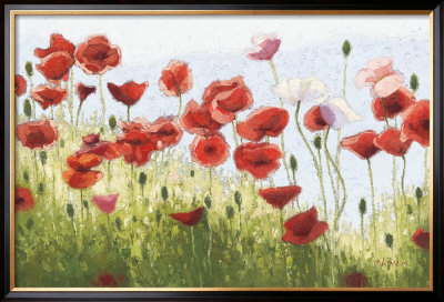 Mountain Poppies Iii by Shirley Novak Pricing Limited Edition Print image