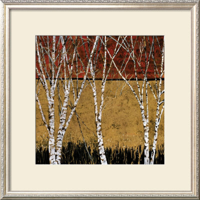 Autumn Birches I by Guido Borelli Pricing Limited Edition Print image