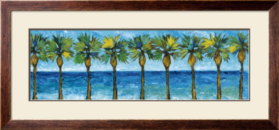 Palms In Paradise by Karen Dupré Pricing Limited Edition Print image