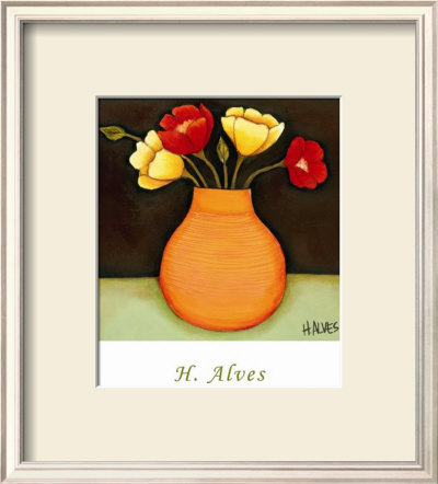 Flores Coloridas Ii by H. Alves Pricing Limited Edition Print image