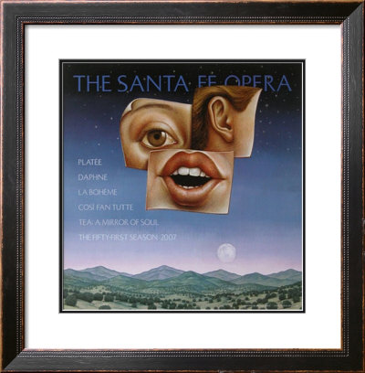 The Santa Fe Opera, 2007 Season by Michael Bergt Pricing Limited Edition Print image