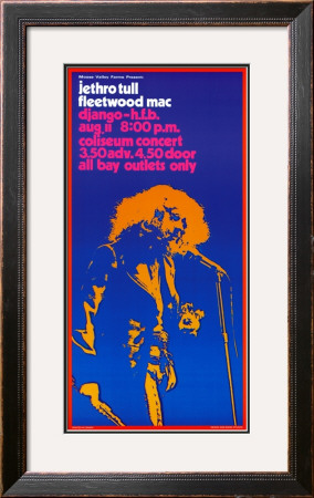 Jethro Tull And Fleetwood Mac In Concert, 1972 by Bob Masse Pricing Limited Edition Print image