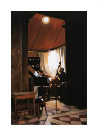 A Little Night Music, Florian, Venice by Alexandra Gardner Pricing Limited Edition Print image