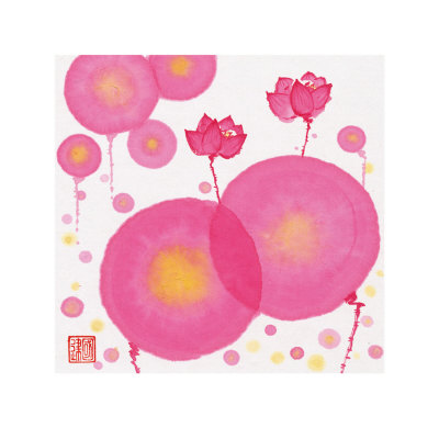Lotus Rhythm I by Guo-Jian Yuan Pricing Limited Edition Print image