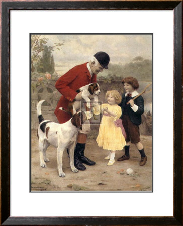 The Huntsman's Pet by Arthur John Elsley Pricing Limited Edition Print image