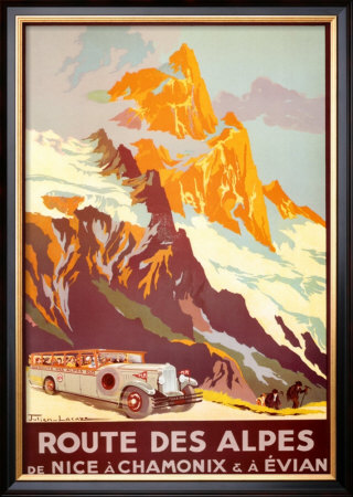 Route Des Alpes by Julien Lacaze Pricing Limited Edition Print image
