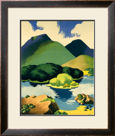Ireland For Holidays, Killarney by Clodagh Sparrow Pricing Limited Edition Print image