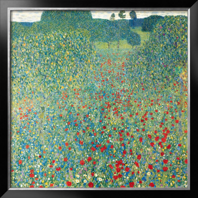 Poppy Meadow, C.1907 by Gustav Klimt Pricing Limited Edition Print image