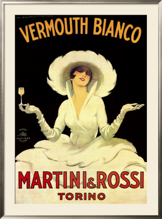 Martini And Rossi, Vermouth Bianco by Marcello Dudovich Pricing Limited Edition Print image